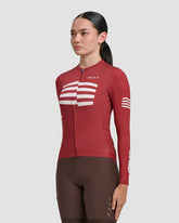 Damen Sphere Pro Hex Langarmtrikot 2.0